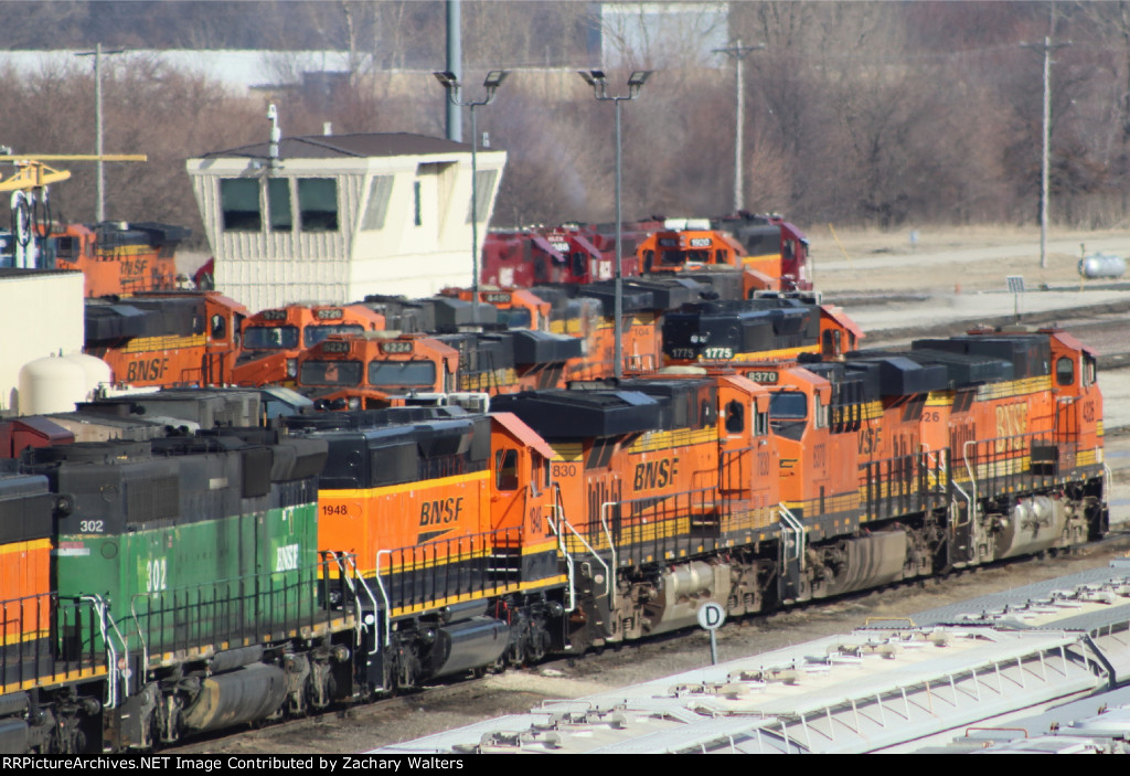 BNSF Galesburg Yard